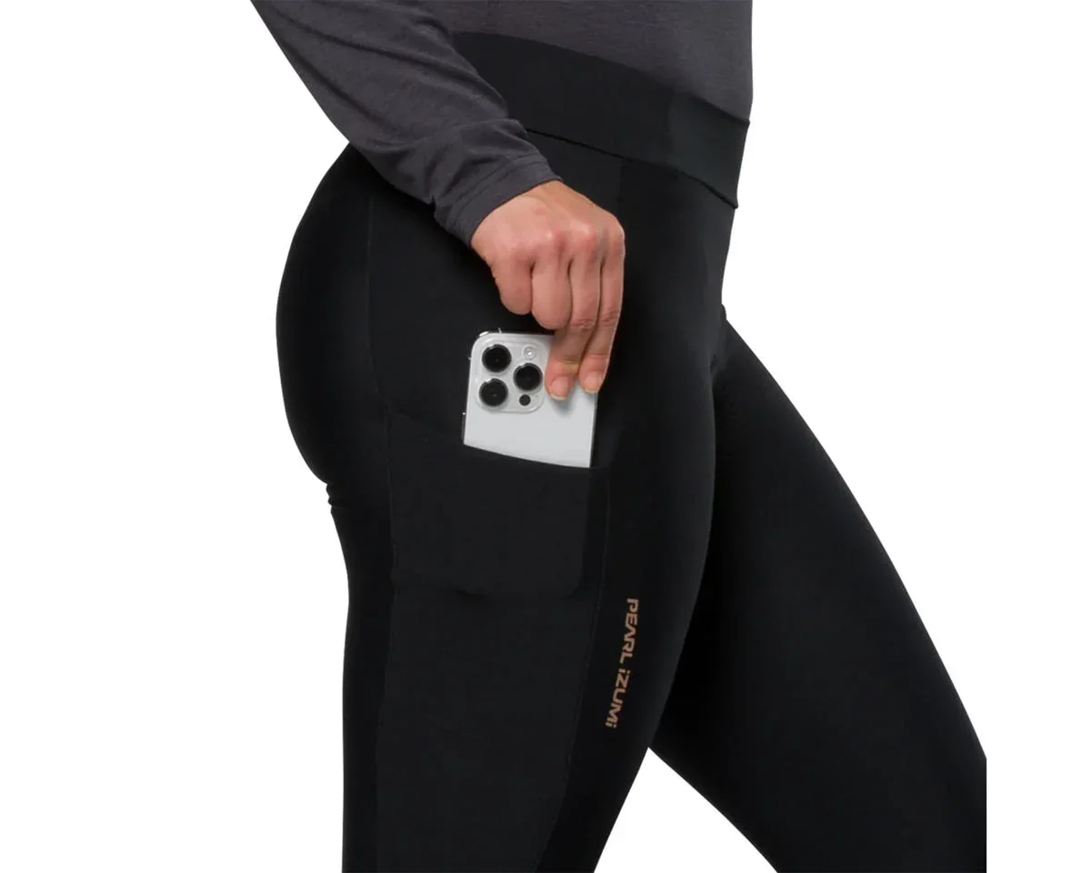 Pearl iZUMi Women's Quest Thermal Cycling Tight (Black) (M) (No Chamois)